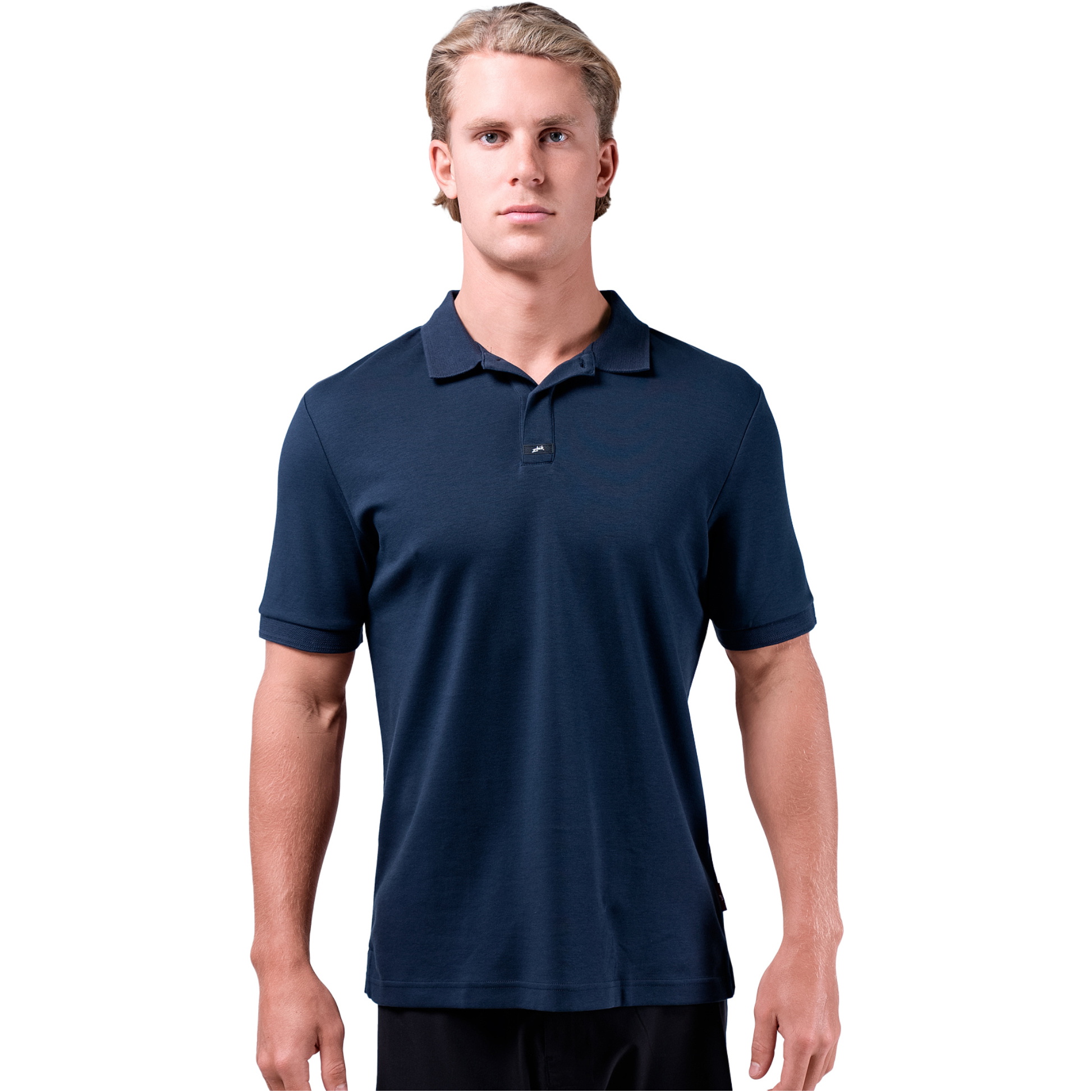Zhik Mens Pima Cotton Polo POL-0170-M-NVY - Navy Blue
